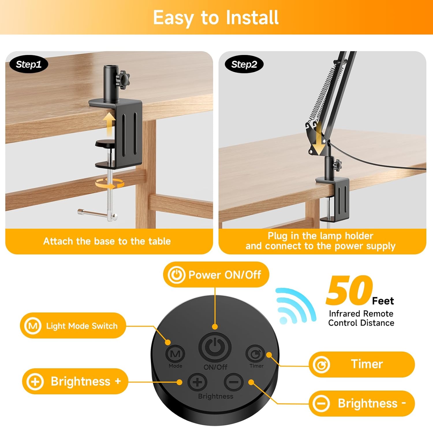 Thumbnail 2 de SKYLEO LED Desk Lamp 2400 LM — eye‑care desk light