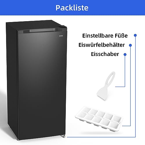 Detalle 2 de CHiQ Gefrierschrank Wechselbarer Türanschlag (145L) – 146 L Nutzinhalt, manuelle Abtauung