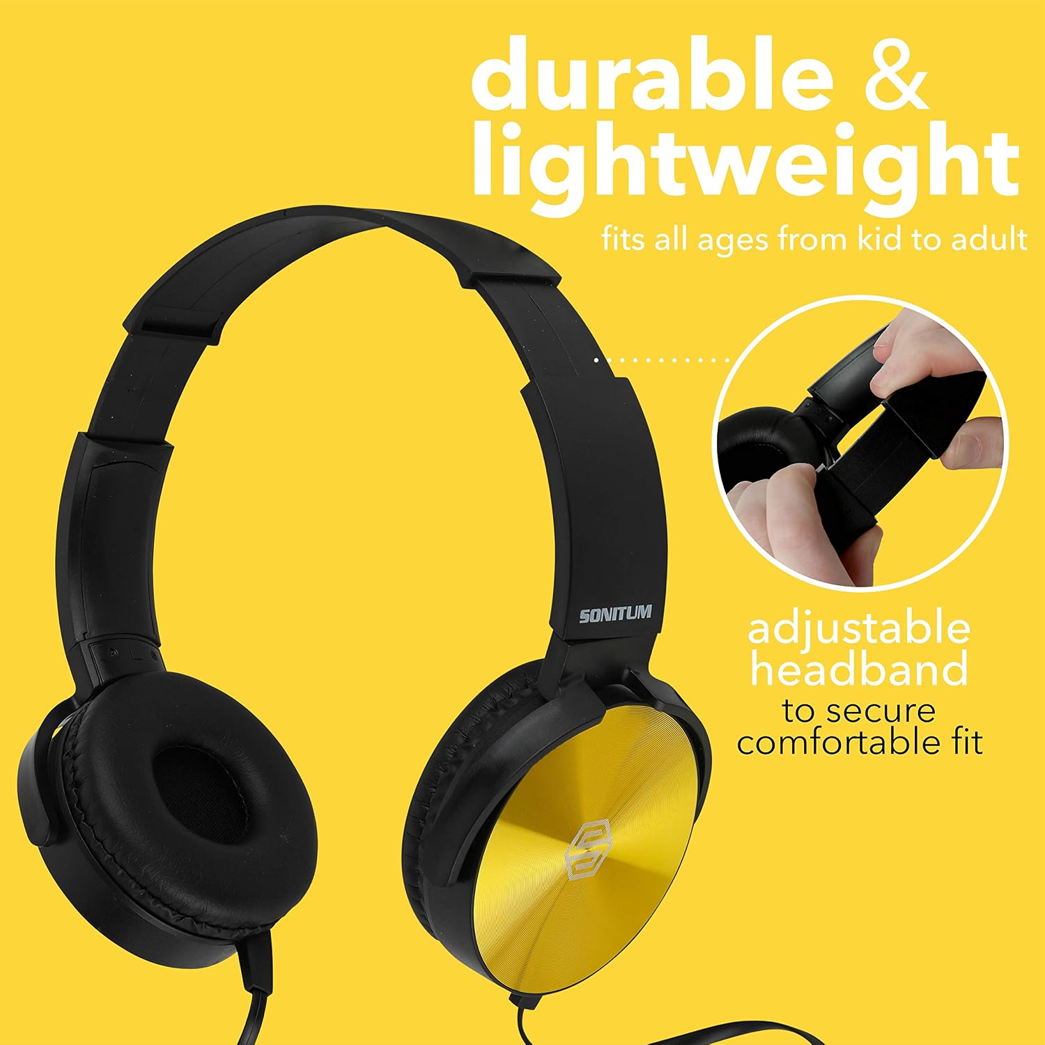 Thumbnail 1 de Kids Headphones Bulk 5 Pack 3.5mm