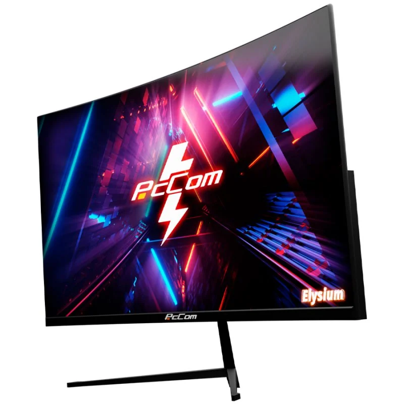Detalle de PcCom Elysium GO2480CV: monitor curvo 23.8" Full HD 165 Hz con FreeSync