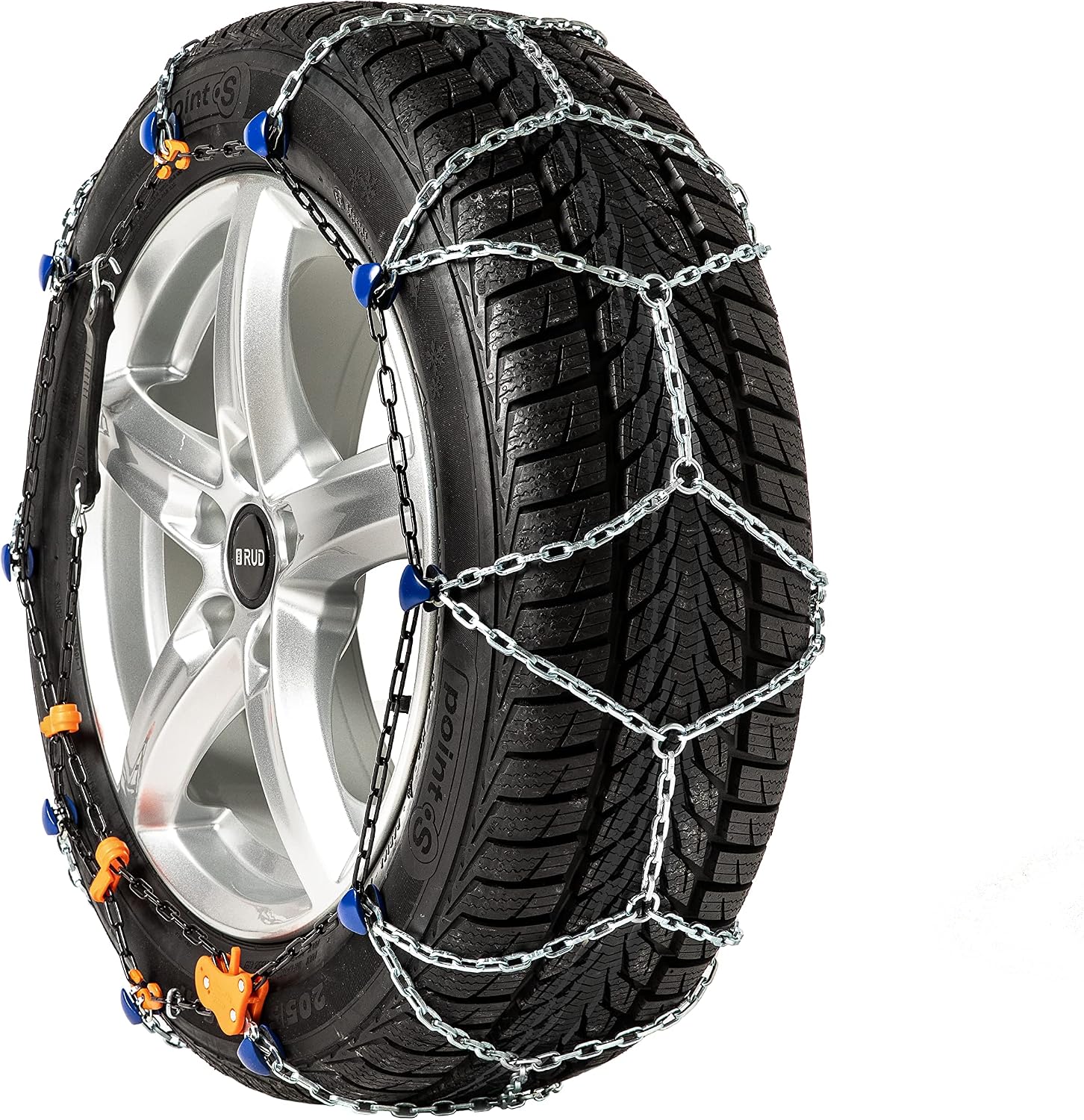 Detalle de RUD RUDcompact Grip sneeuwkettingen maat 4045 met 3 mm schakels