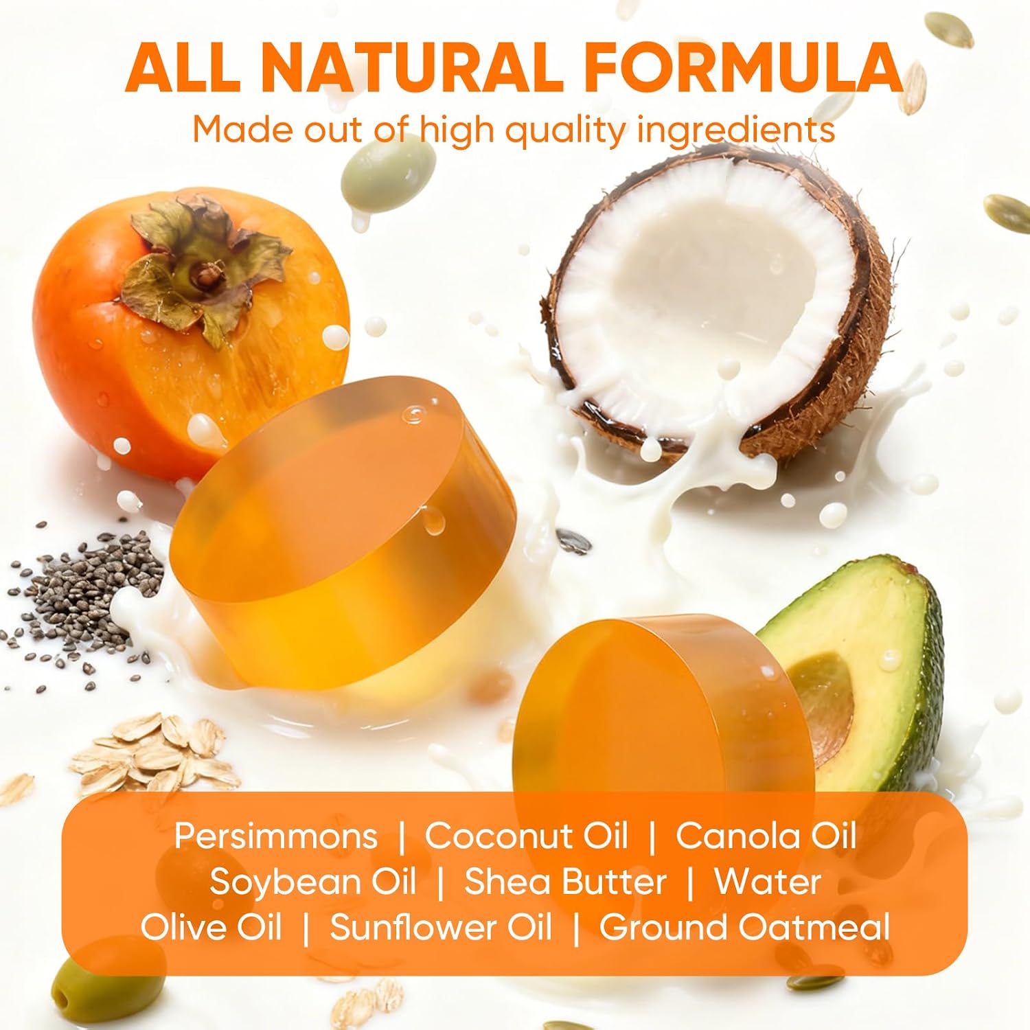 Detalle 2 de Persimmon Soap Bars, 2-Pack