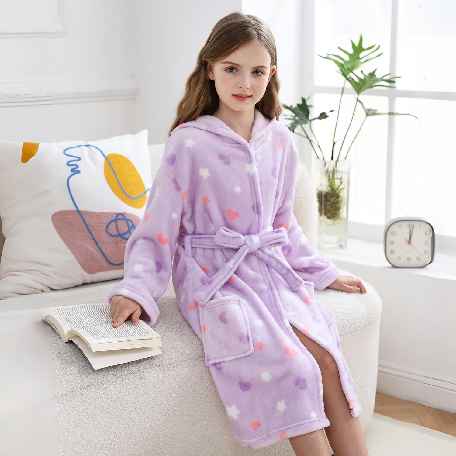 Detalle de V.&GRIN Girls Fleece Robe