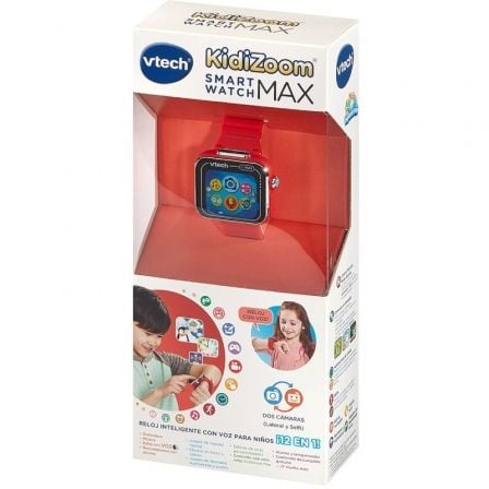 Detalle 2 de VTech Kidizoom Smartwatch Max Rojo – Ficha de compra para niños