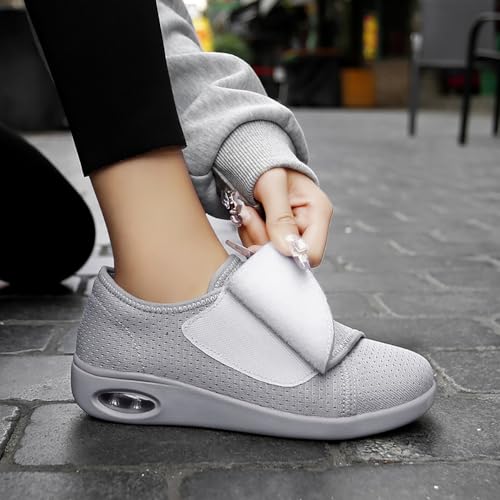 Thumbnail 1 de Zapatillas diabéticas Mujer Hombre Extra Ancho Ajustable de Sisttke