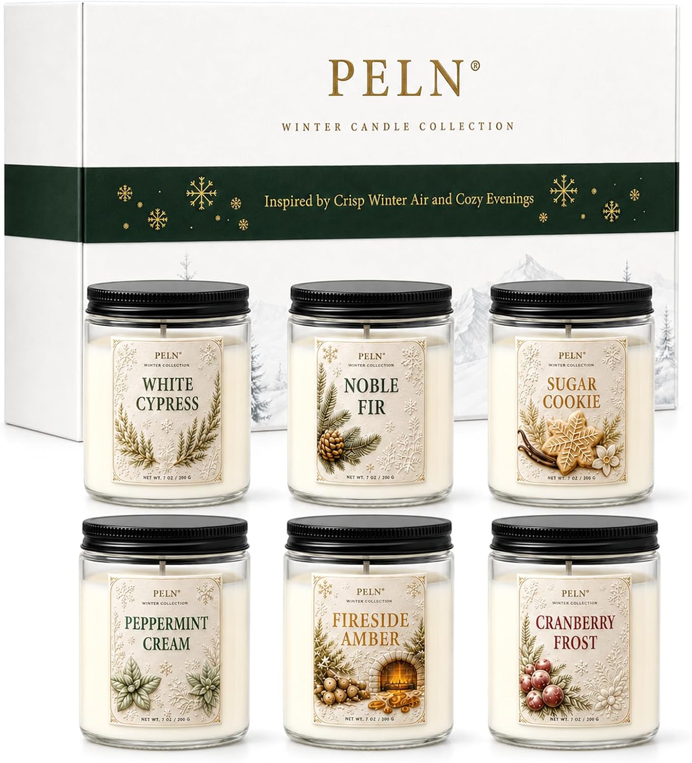 Detalle de Soy Candle Gift Set, 7 oz