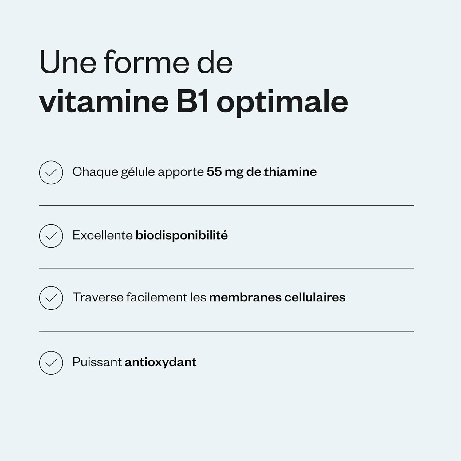 Thumbnail 3 de Benfotiamine – Vitamine B1 (Supersmart), vegan et sans gluten