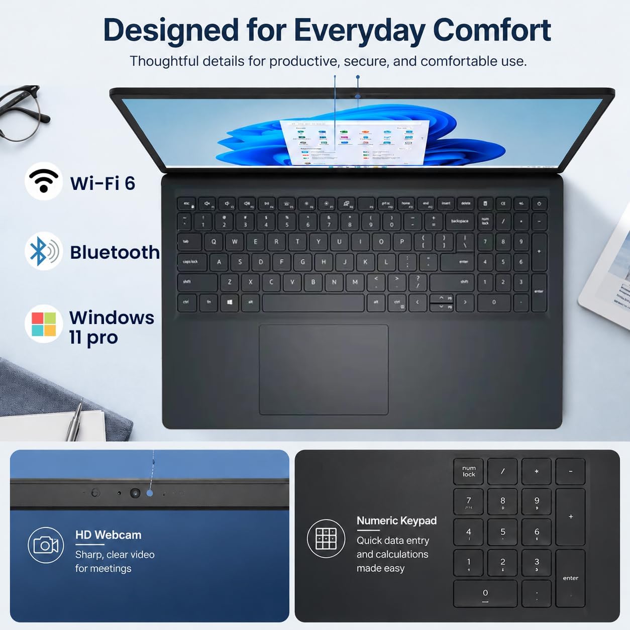 Detalle 1 de Dell touchscreen laptop with 1TB SSD