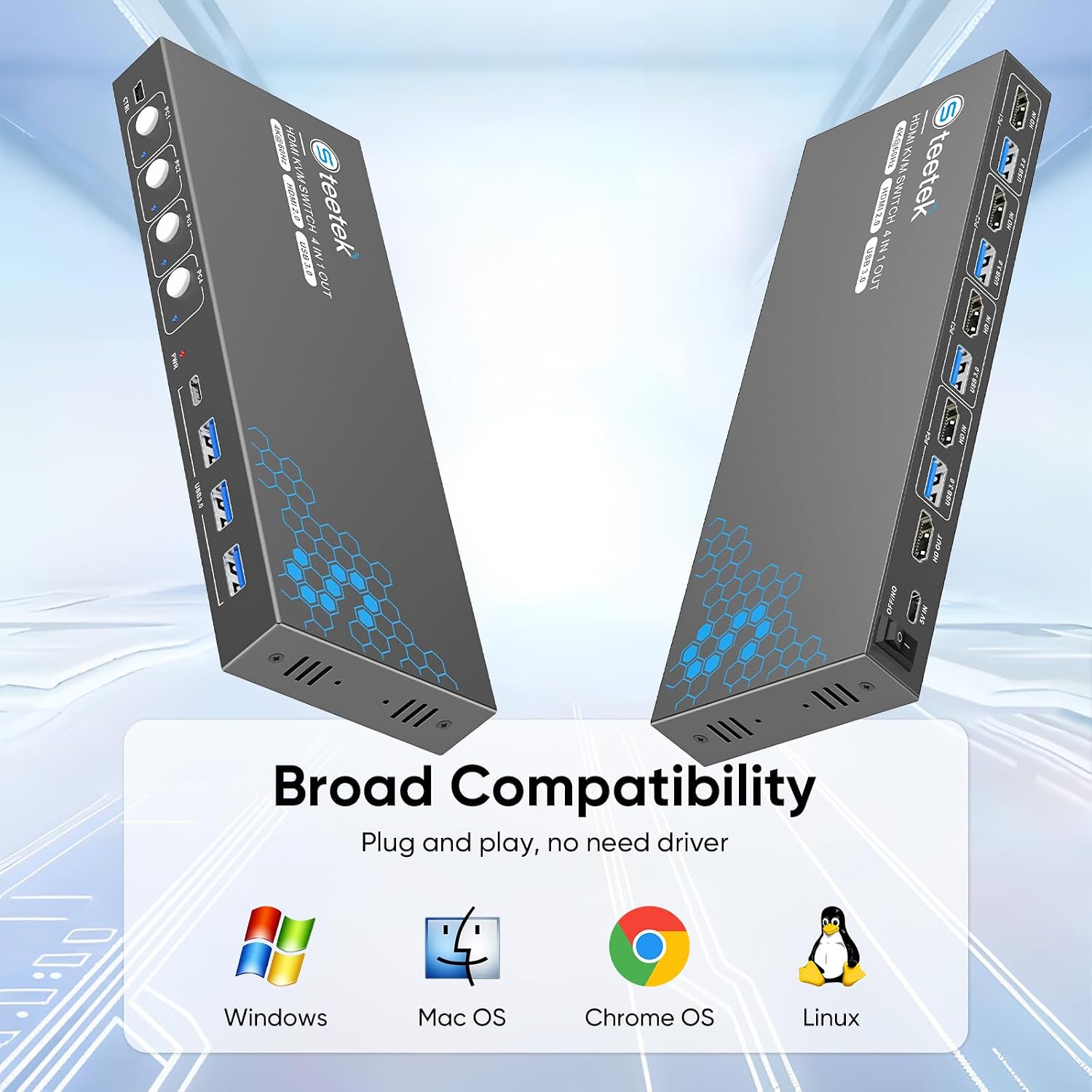 Thumbnail 4 de HDMI KVM switch, 4-port