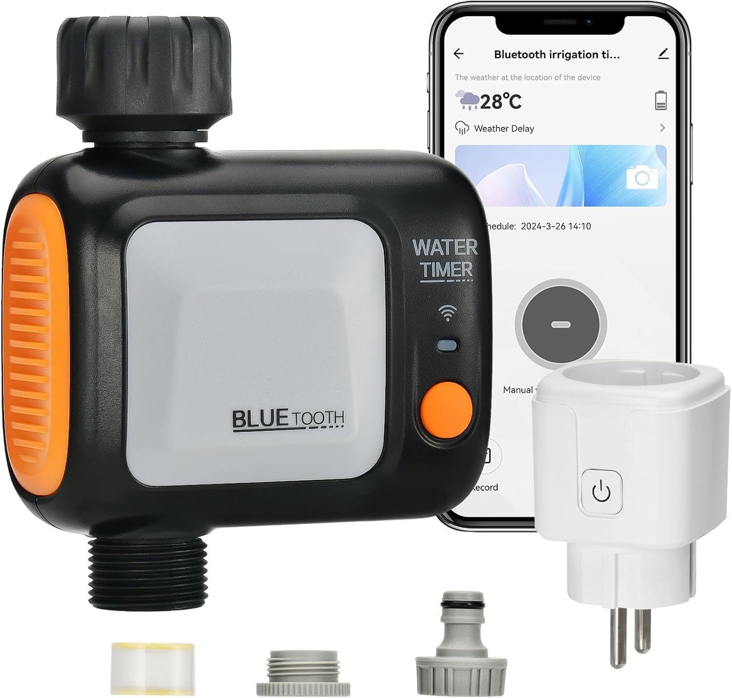 Detalle de Johgee computer di irrigazione wifi con hub: controllo intelligente per giardino e serra