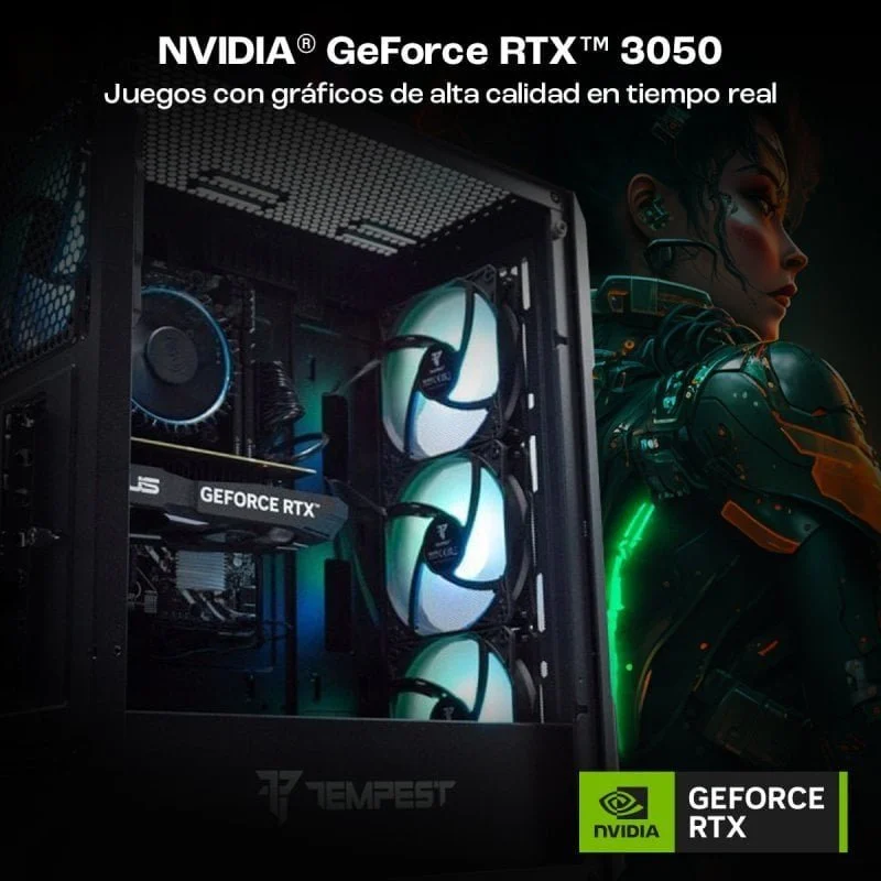 Thumbnail 2 de PcCom Lite: PC gaming con i5-12400F, 16 GB RAM y RTX 3050