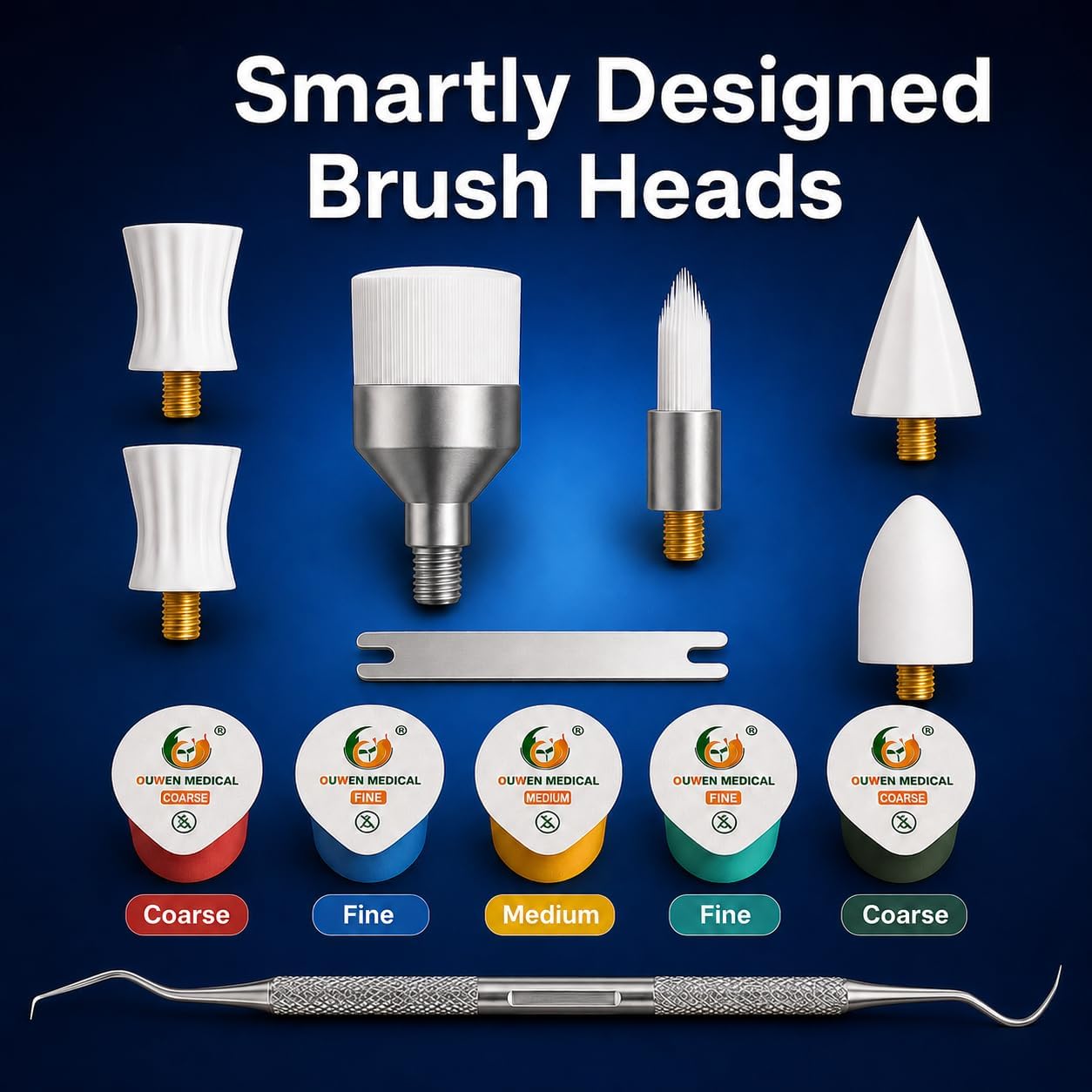 Detalle de Britiva Electric Tooth Polisher: All-in-One Plaque & Tartar Removal Kit
