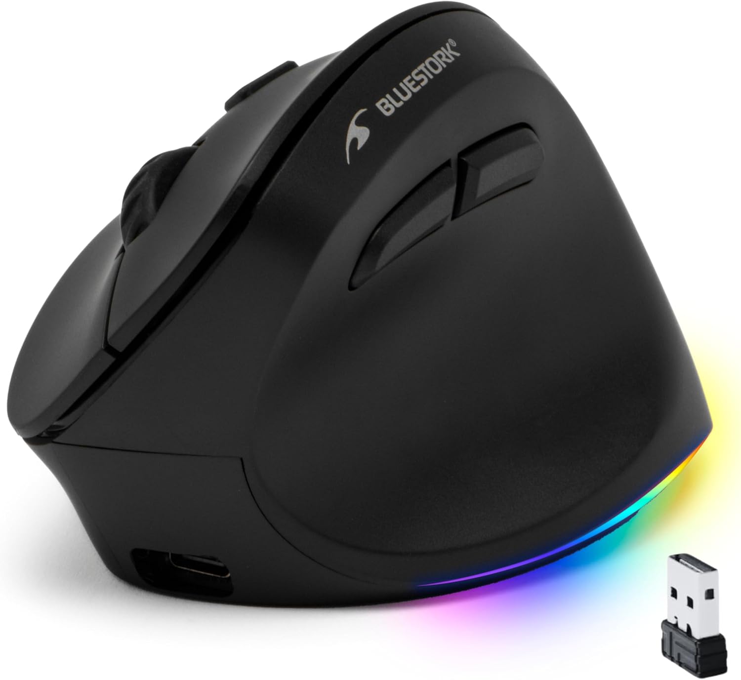 Detalle de Bluestork Ratón Ergonómico 800-2400 DPI
