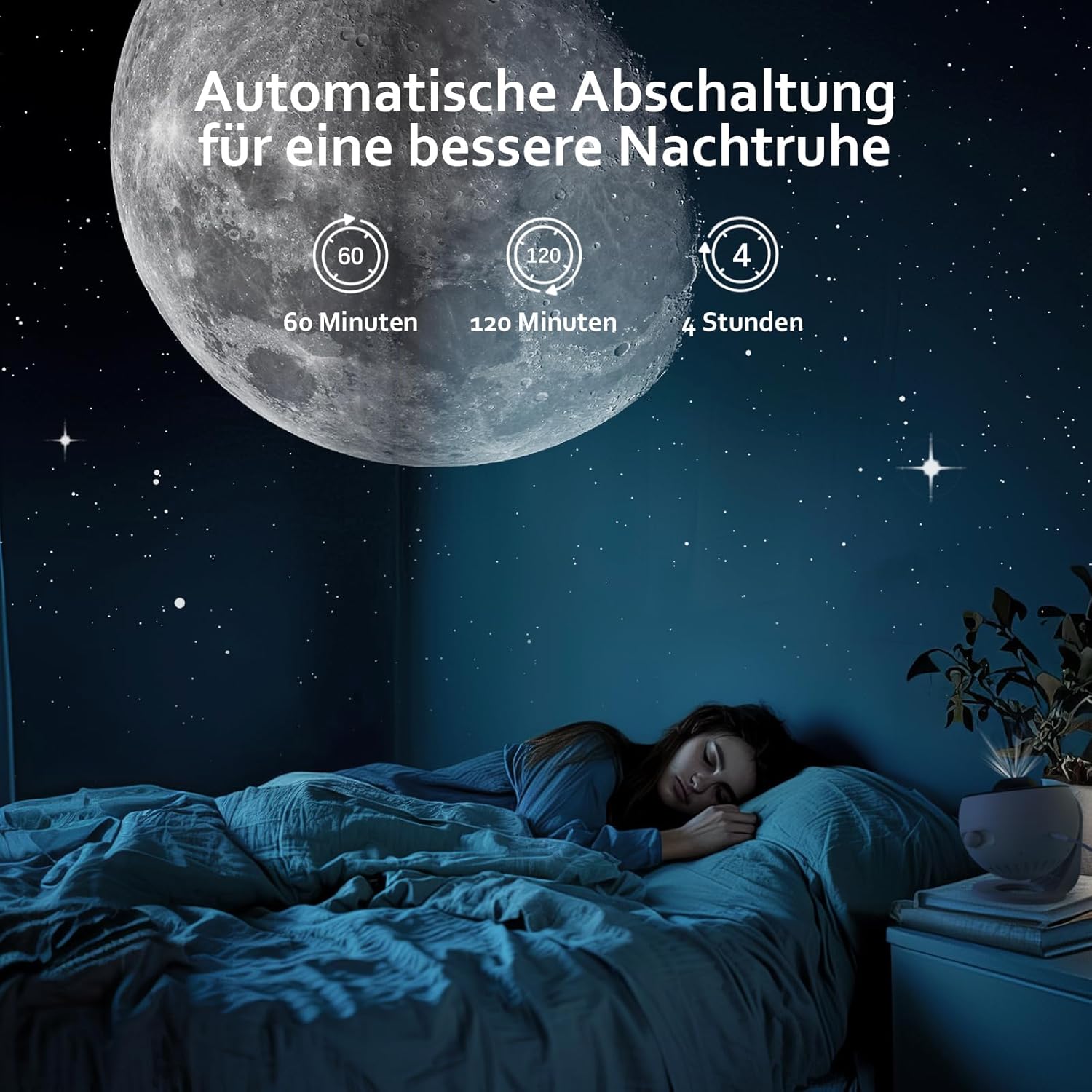 Thumbnail 3 de Ainael Sternenhimmel Projektor Galaxy Pro Nachtlicht 🌌