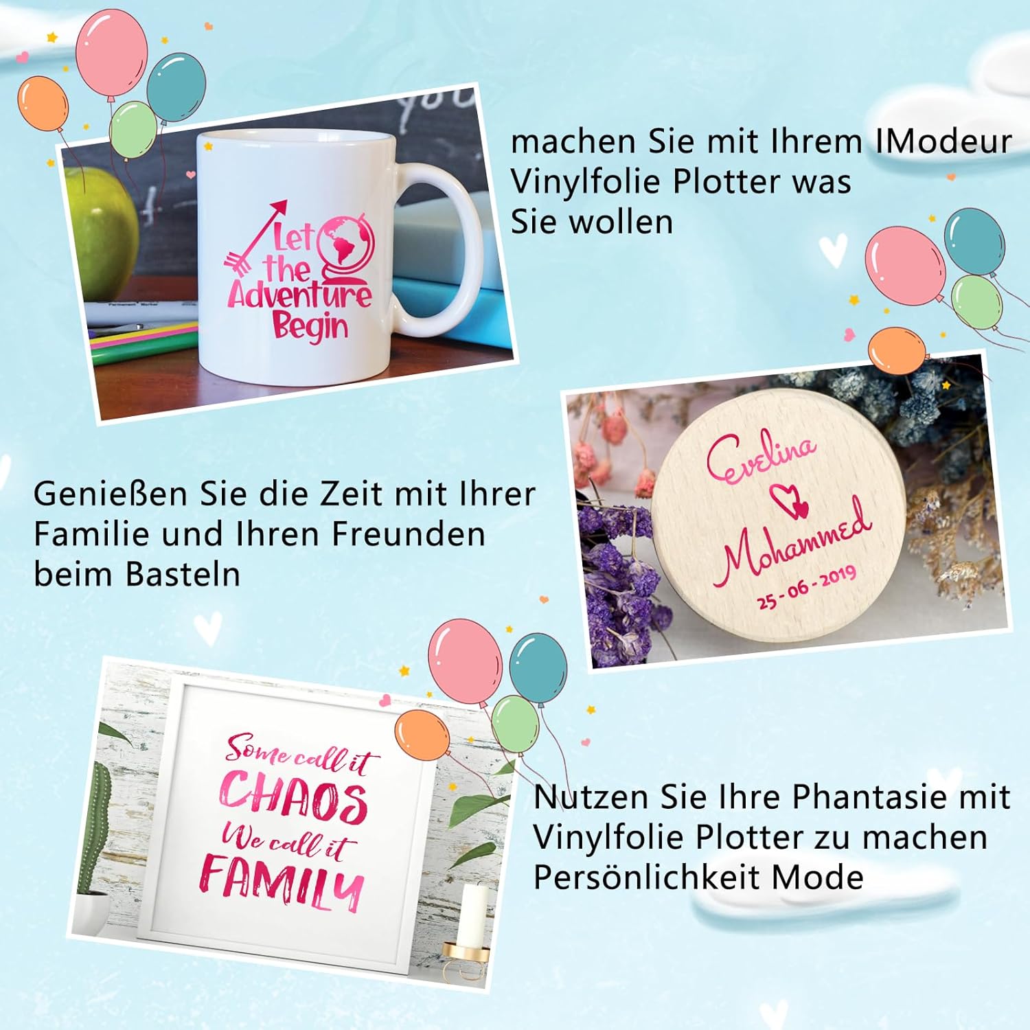 Thumbnail 5 de IModeur Vinilo adesivo Rosa Rosso galvanizzato 30,5 cm x 214 cm per plotter