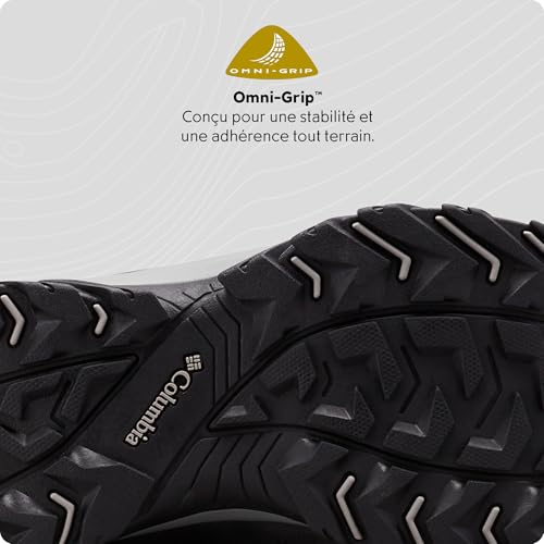 Detalle de Columbia CRESTWOOD, chaussures basses de randonnée homme, Techlite, 47 EU
