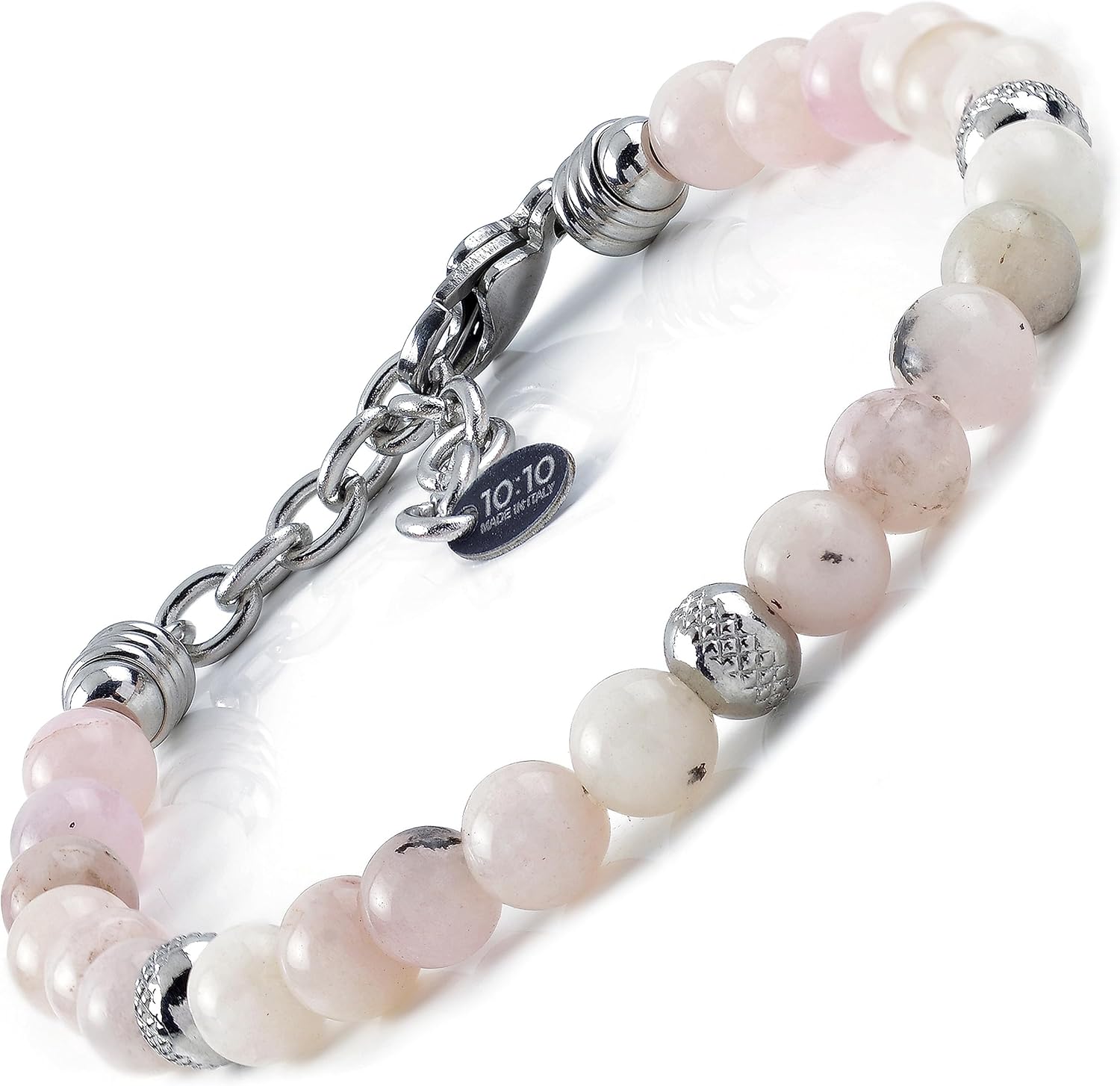 Detalle de 10:10 Bracciale diaspro rosa 6 mm 💍