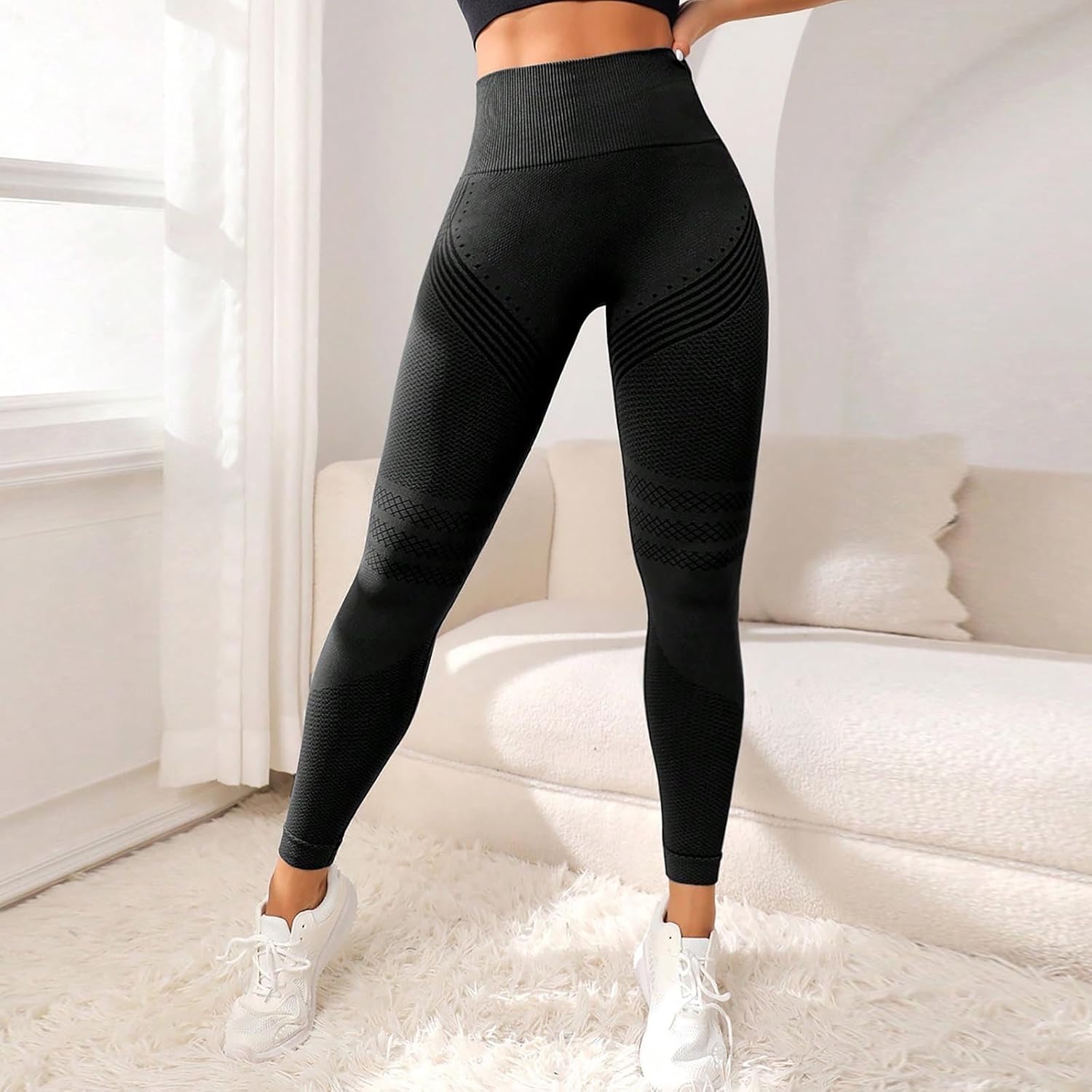 Thumbnail 2 de riou Leggins anticelulitis mujer