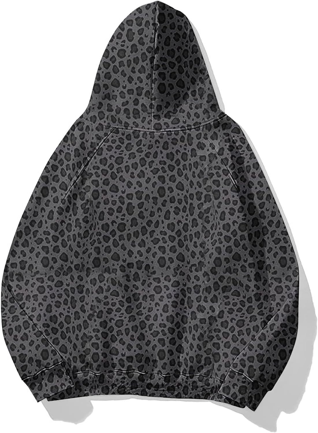 Detalle 1 de Lauweion Fleece Leopard Oversized Hoodie