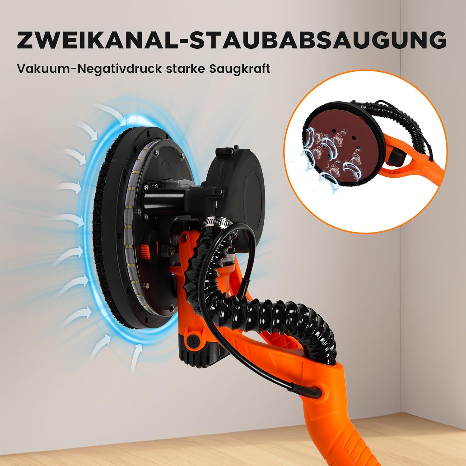 Thumbnail 2 de XDOVET ponceuse murale 750 W 225 mm