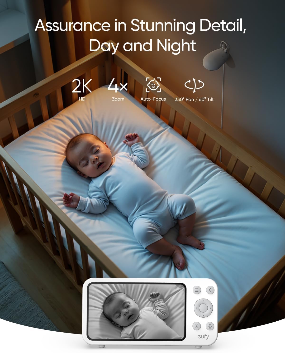 Thumbnail 2 de eufy Security E20 2K HD babyphone