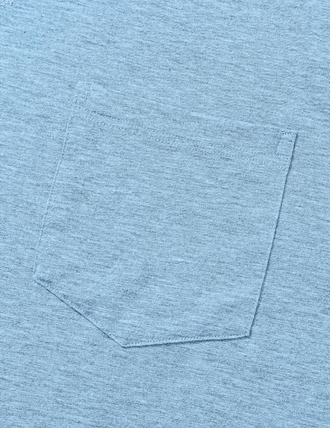 Thumbnail 5 de TARAINYA Herren T-Shirt aus Baumwolle Kurzarm Rundhals – Einfarbig, praktisch und bequem