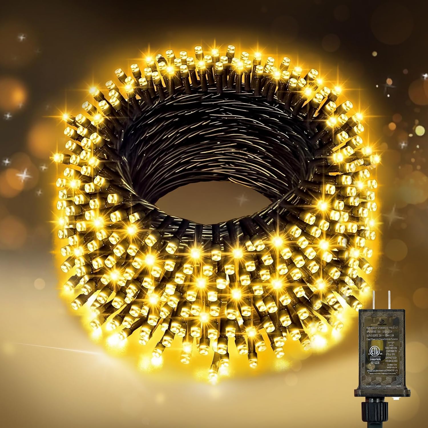 Detalle de Nisocy LED String Lights 33FT
