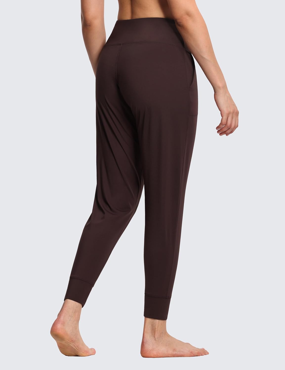 Thumbnail 3 de THE GYM PEOPLE Jogginghose Damen – leichte Sportleggings mit High Waist, 4-Wege-Stretch & Seitentaschen