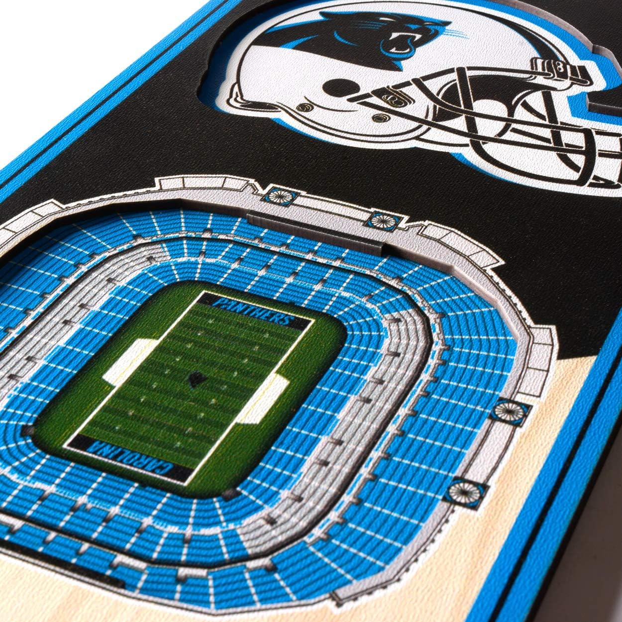 Thumbnail 2 de YouTheFan NFL 3D Stadium Banner (6x19 in)