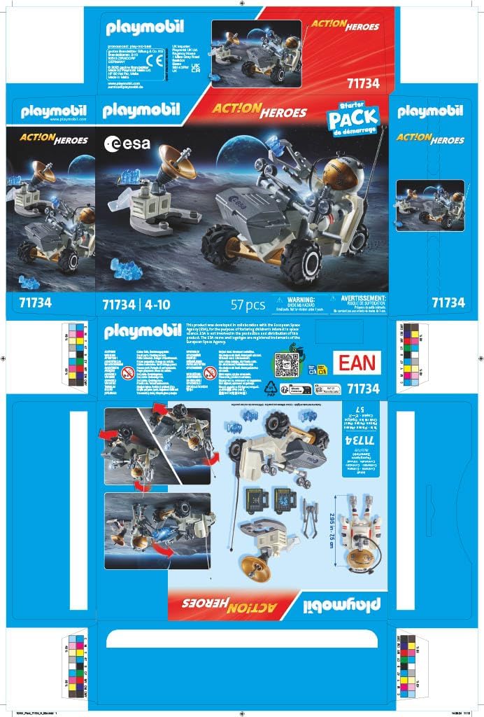 Thumbnail 2 de Playmobil Action Heroes ESA Mission Spatiale 71734 — Aventure lunaire pour les enfants dès 4 ans