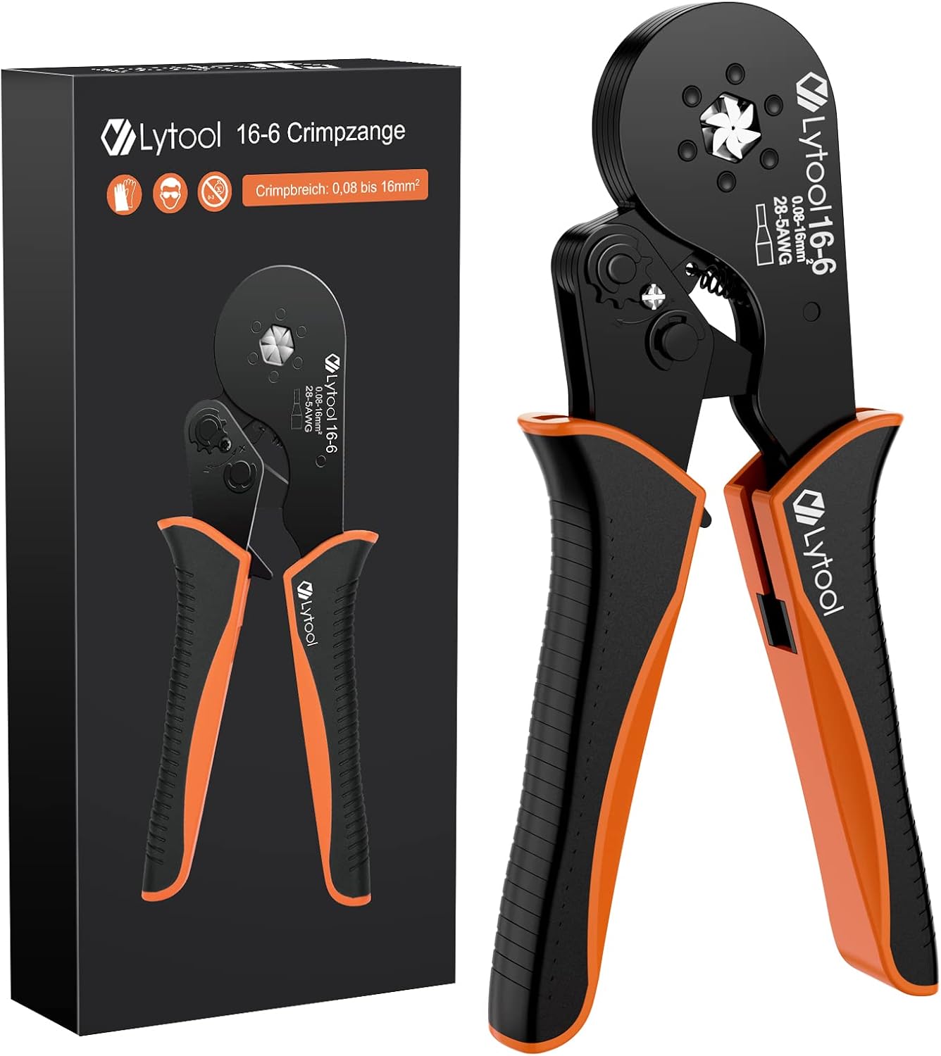 Detalle de Lytool Pinza Crimpatrice 0,08-16 mm²