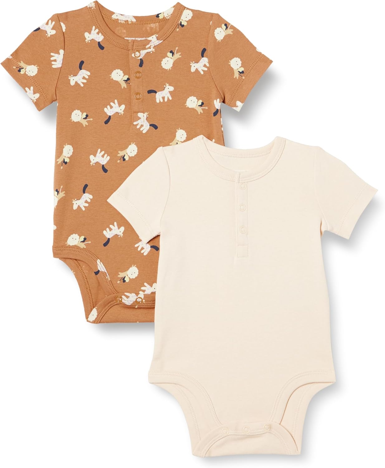 Detalle de Amazon Essentials Baby Henley Bodysuit 👶🏻