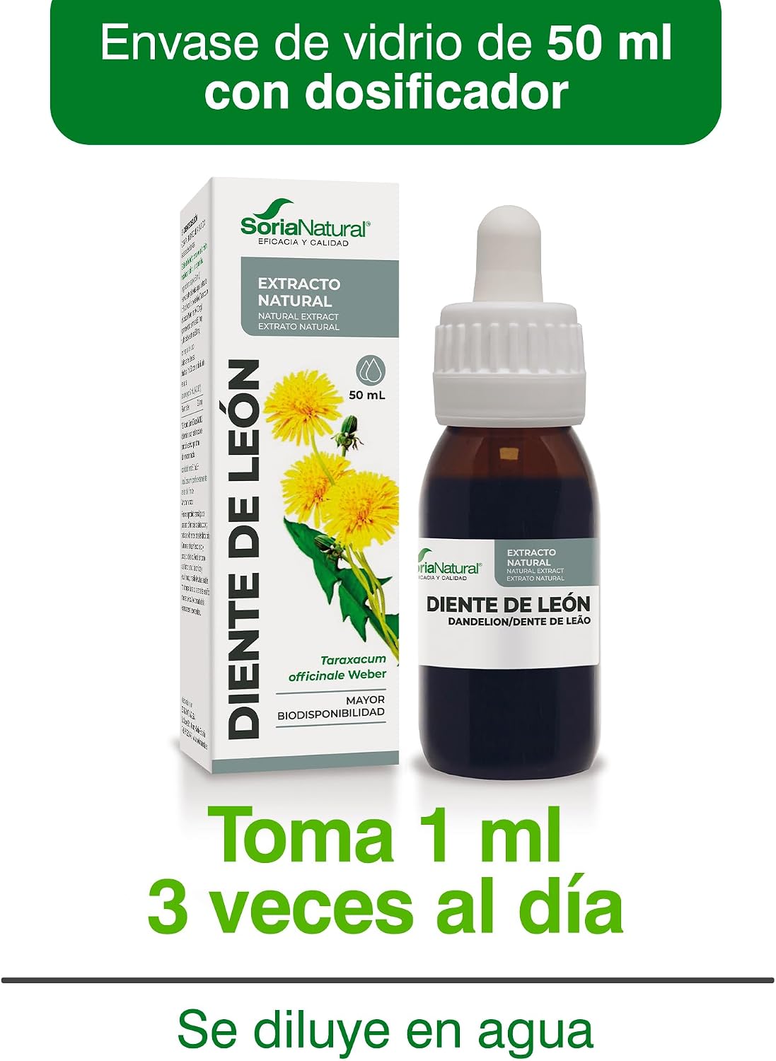 Thumbnail 4 de Soria Natural Extracto de Diente de León 50 ml