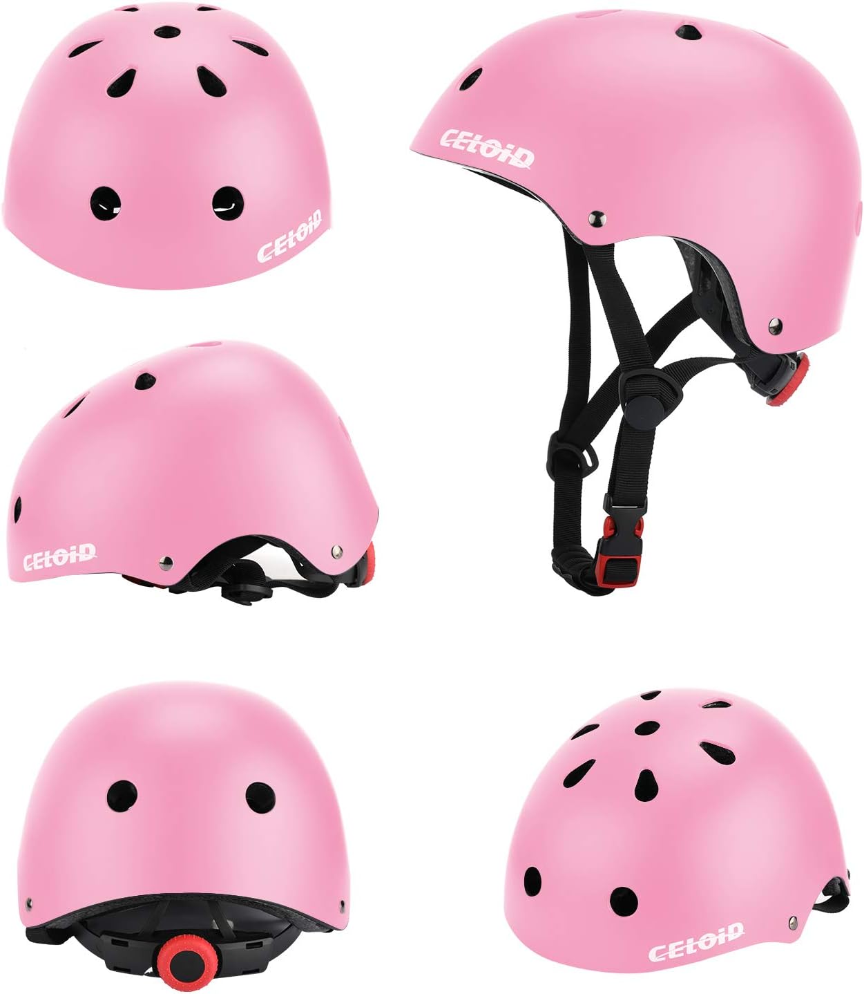 Detalle de CELOID Kids Bike Helmet: Adjustable, Multi-Sport Protection for 2–14 Years