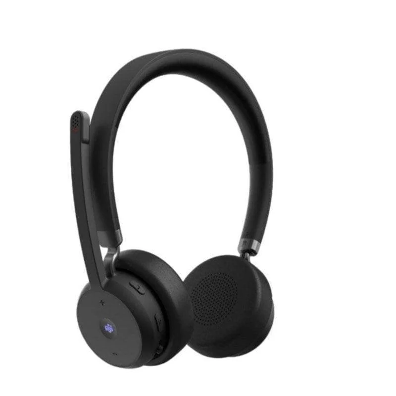 Detalle de Auricular Lenovo Wireless VoIP binaural Bluetooth 5.3 con cancelación de ruido