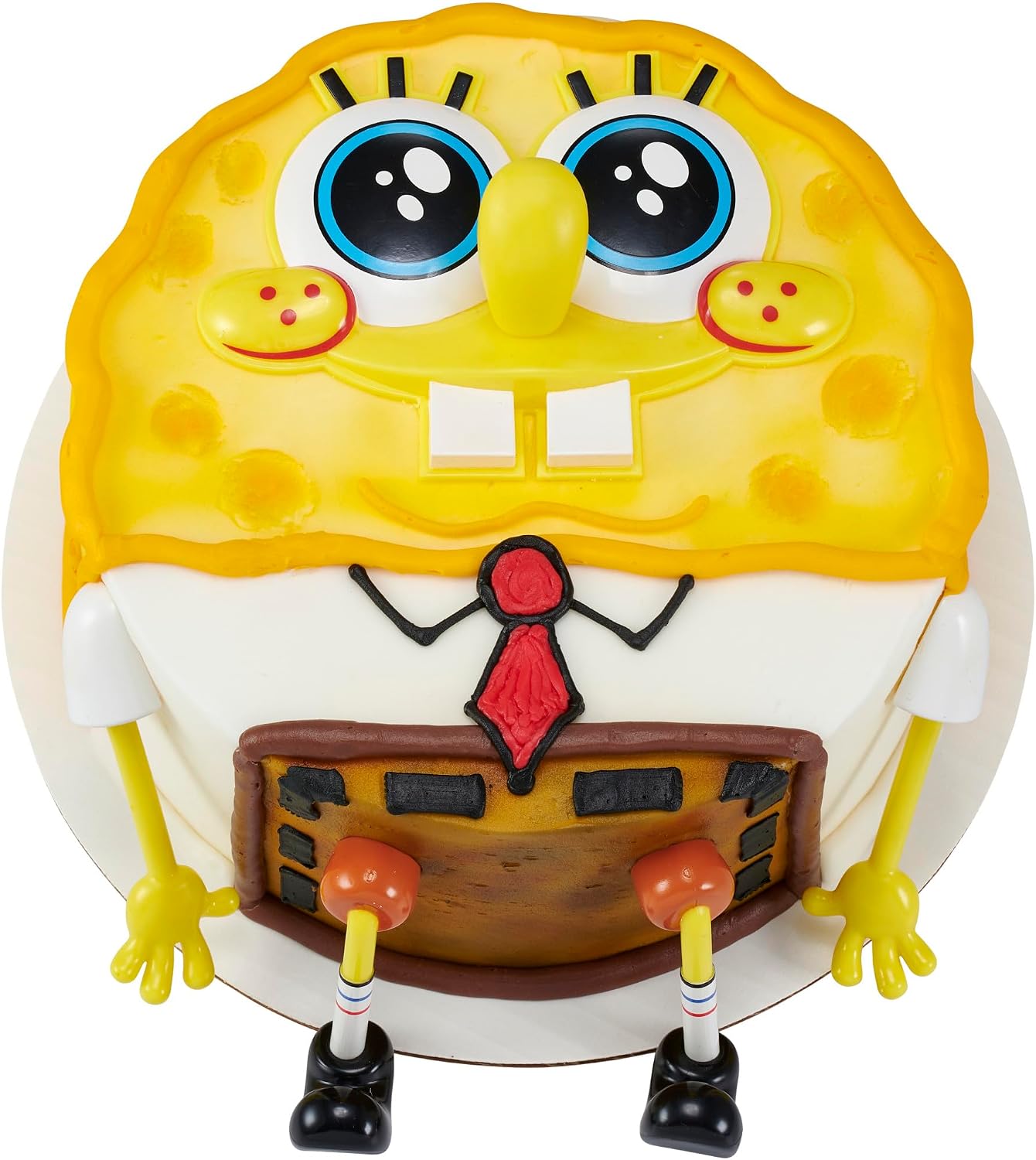 Detalle de DecoSet SpongeBob SquarePants Creations 5-Piece Cake Topper 🎂