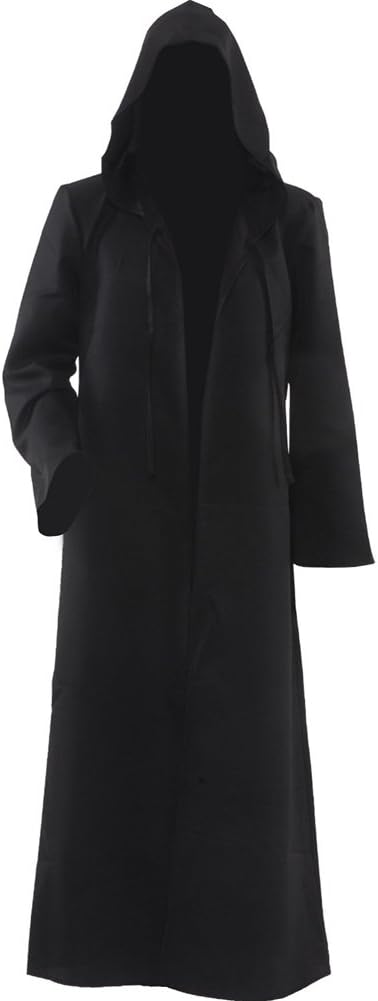 Detalle de Cosplaysky Men's Hooded Cosplay Cloak Robe for Halloween