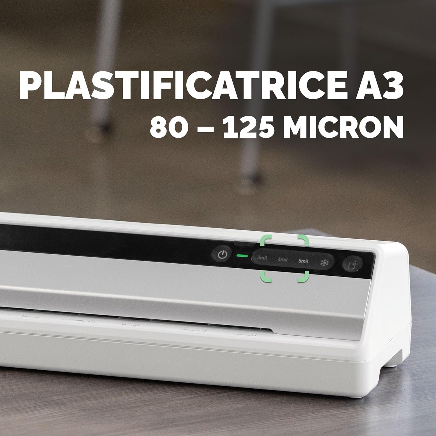 Thumbnail 3 de Fellowes Saturn A3: plastificatrice InstaHeat per piccoli uffici, pronta in 60 secondi