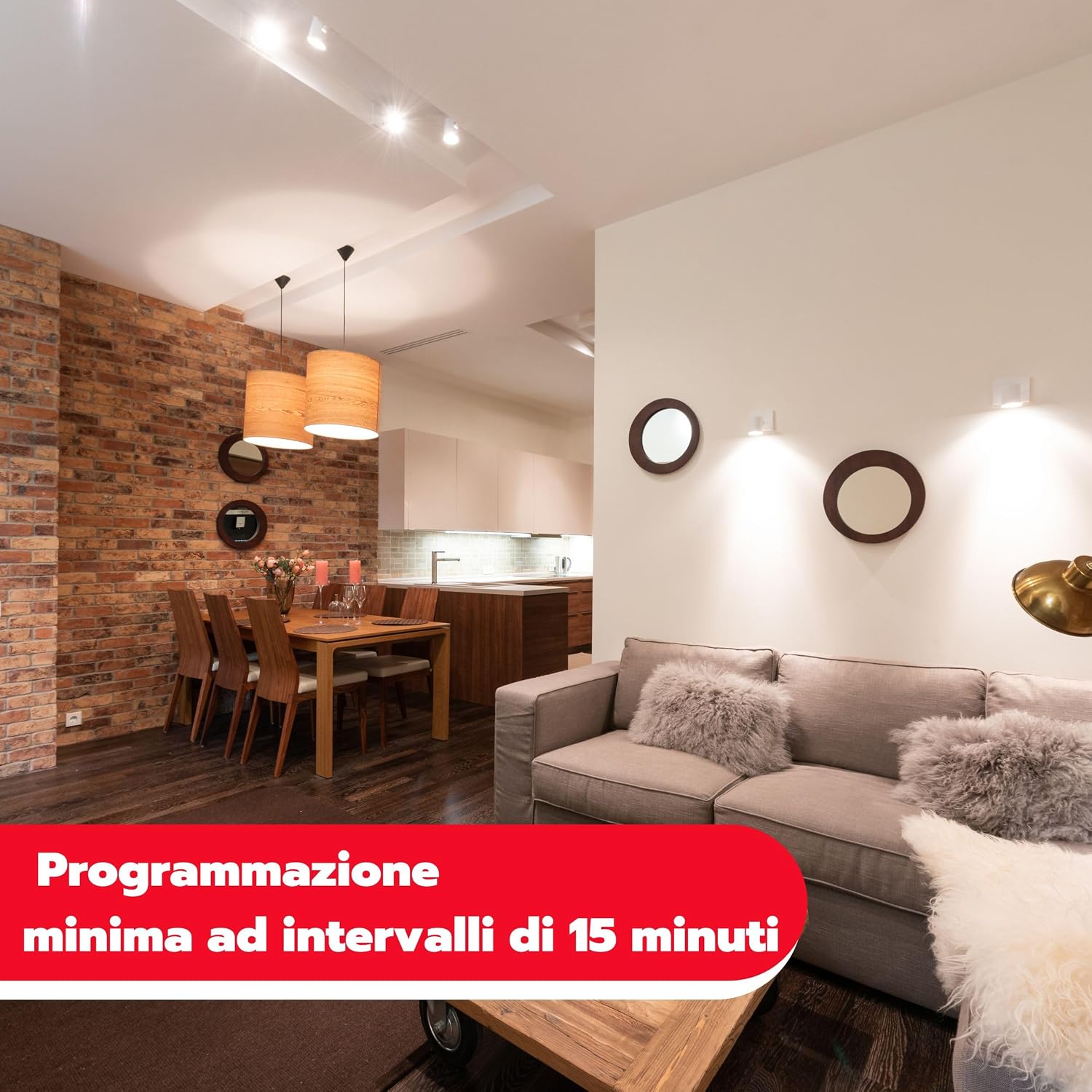 Detalle 2 de POLY POOL PP1407AM Programmatore Giornaliero: timer per presa elettrica, 15 minuti di intervallo