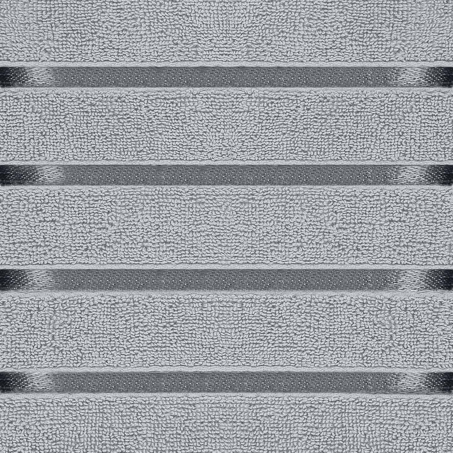 Thumbnail 2 de Utopia Towels Set di Lusso 8 Pezzi Grigio Freddo: asciugamani e strofinacci di alta densità
