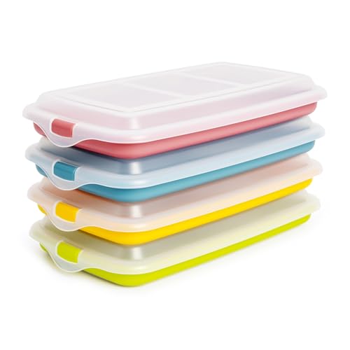 Detalle de IBILI Set de 4 Tapers para Embutidos y Fiambres | 24,8 × 14,4 × 3,3 cm, BPA-free