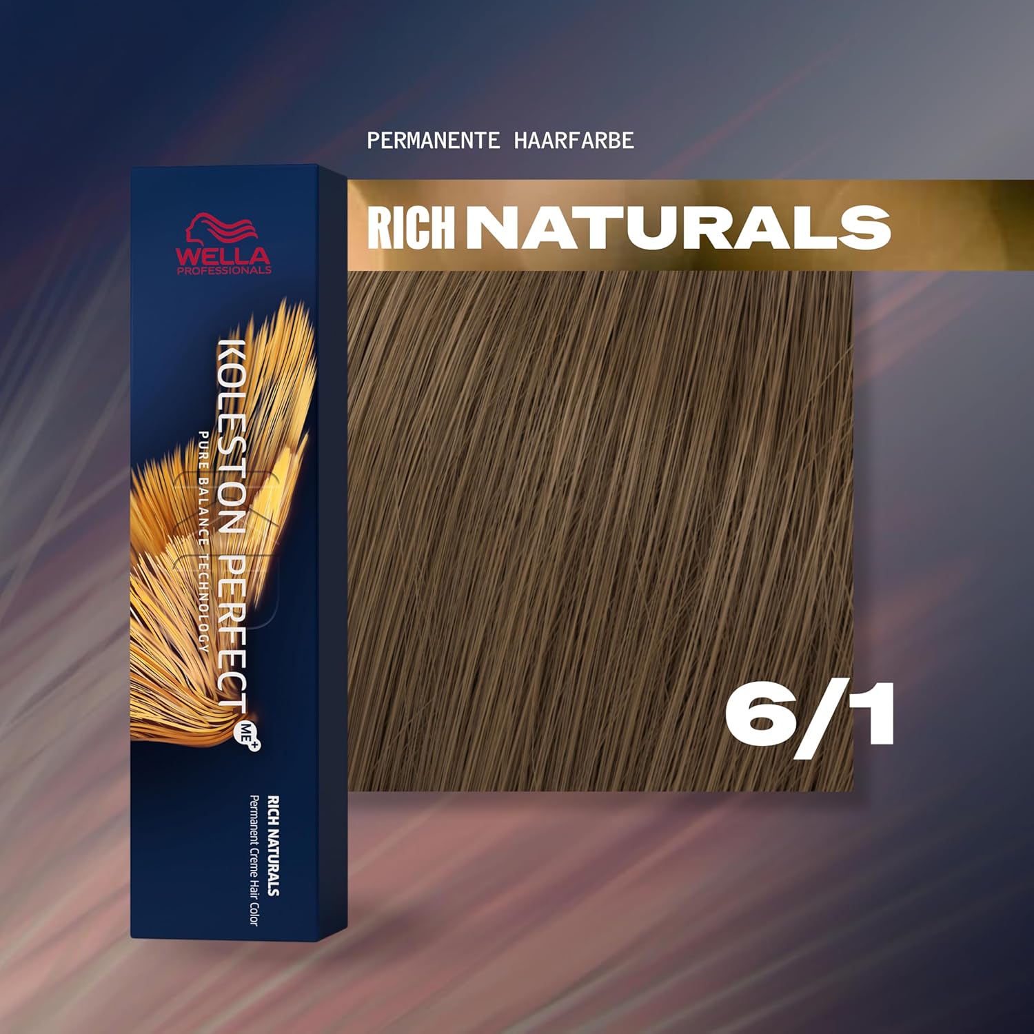 Thumbnail 1 de Wella Professionals Koleston Perfect Rich Naturals – Permanente Cremehaarfarbe mit ME+ Technologie, 100% Grauabdeckung
