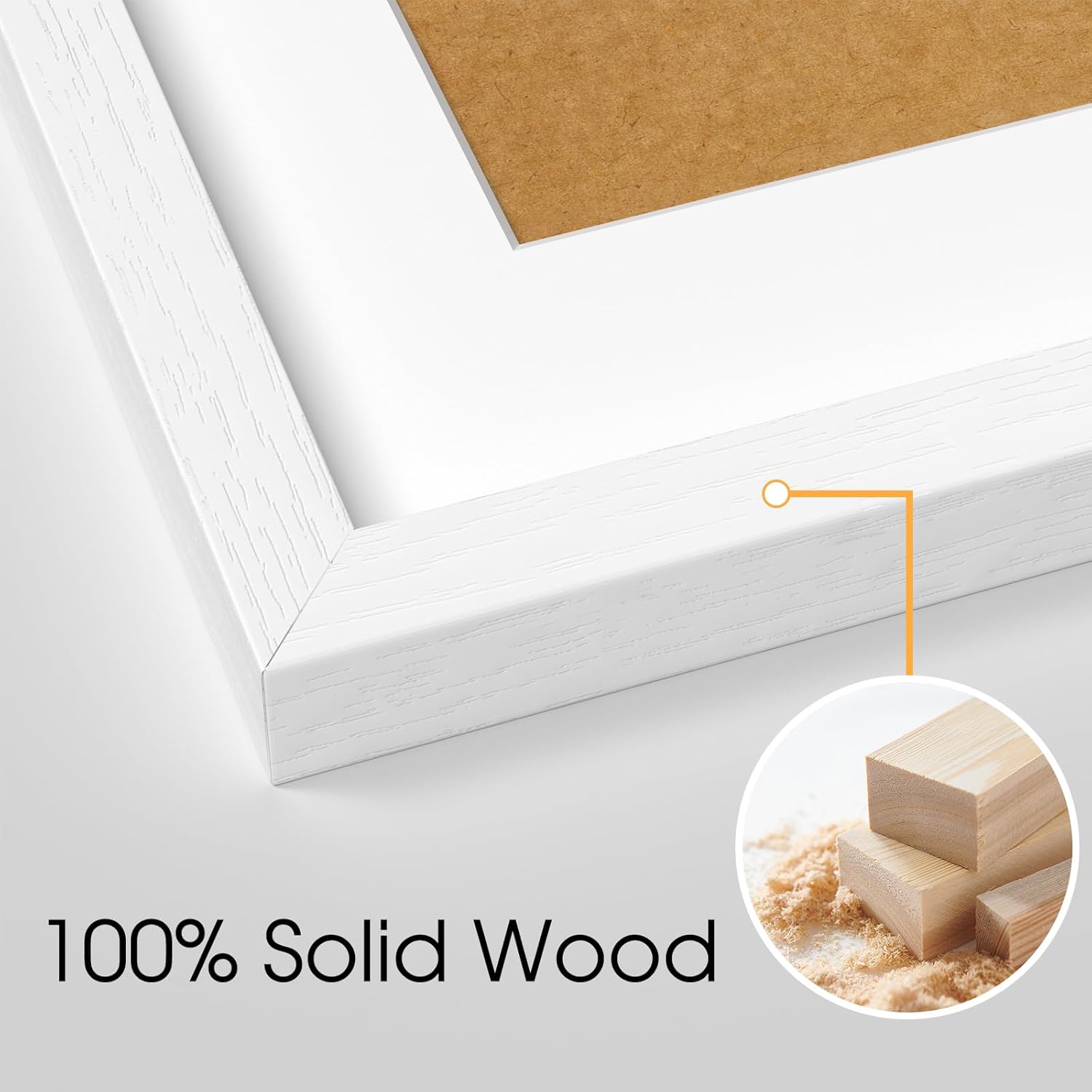 Thumbnail 2 de FamiPrts A3 Frame Wooden Picture Frame