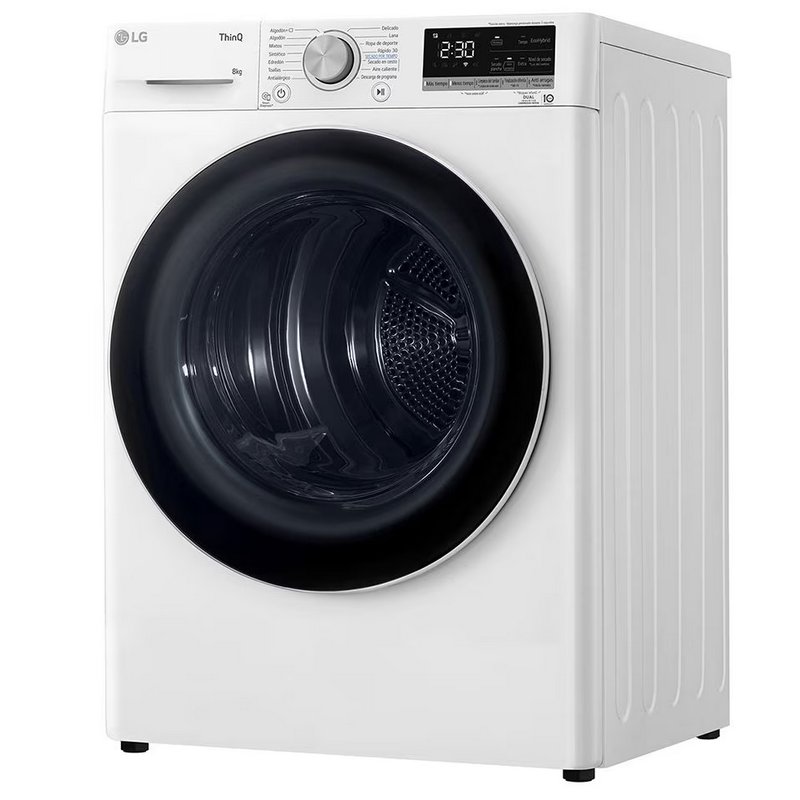 Detalle 2 de LG RH80V9AV4N Secadora de Bomba de Calor 8kg ⚪