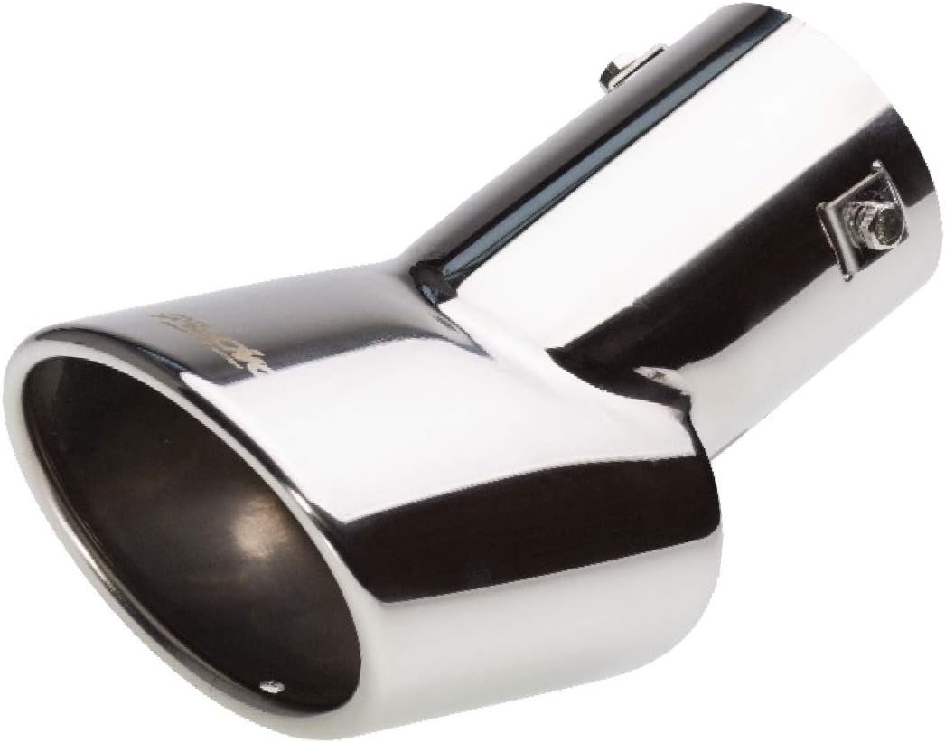 Thumbnail 3 de Simoni Racing owalna końcówka wydechu 116 × 86 mm, stal nierdzewna, montaż 46–74 mm