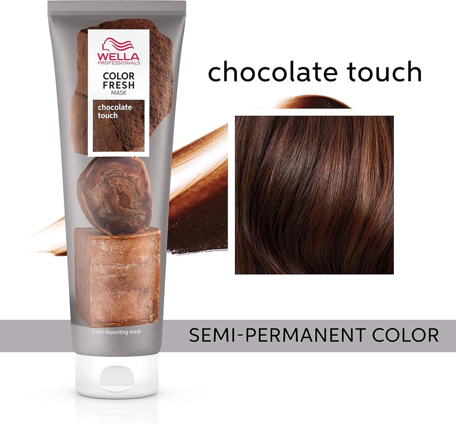 Thumbnail 1 de Wella Professionals Color Fresh Mask Chocolate Touch – Temporary Colour Refresh for Brown Hair