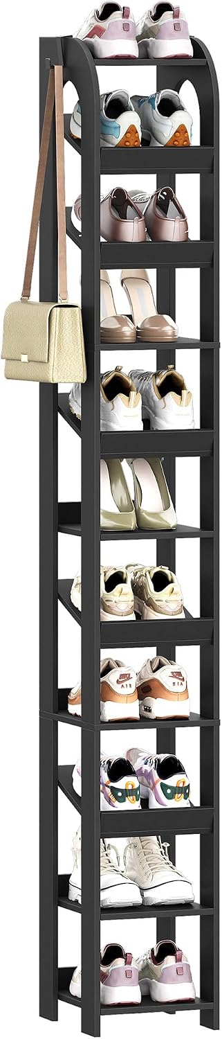 Detalle 2 de Hzuaneri SR12406X Étagère à chaussures 11 niveaux