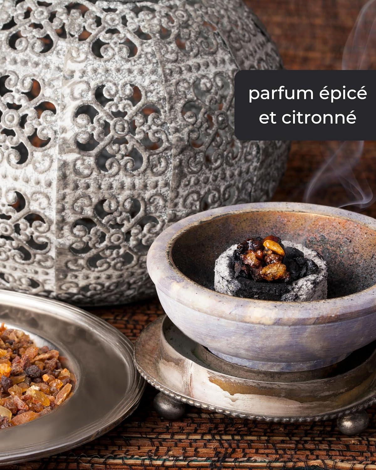 Detalle 2 de Myrrhe à Brûler 50 g — résine d'encens