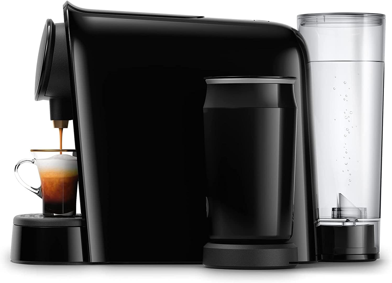 Thumbnail 2 de Philips L’OR Barista capsule coffee machine & milk frother (LM8014/60) in black