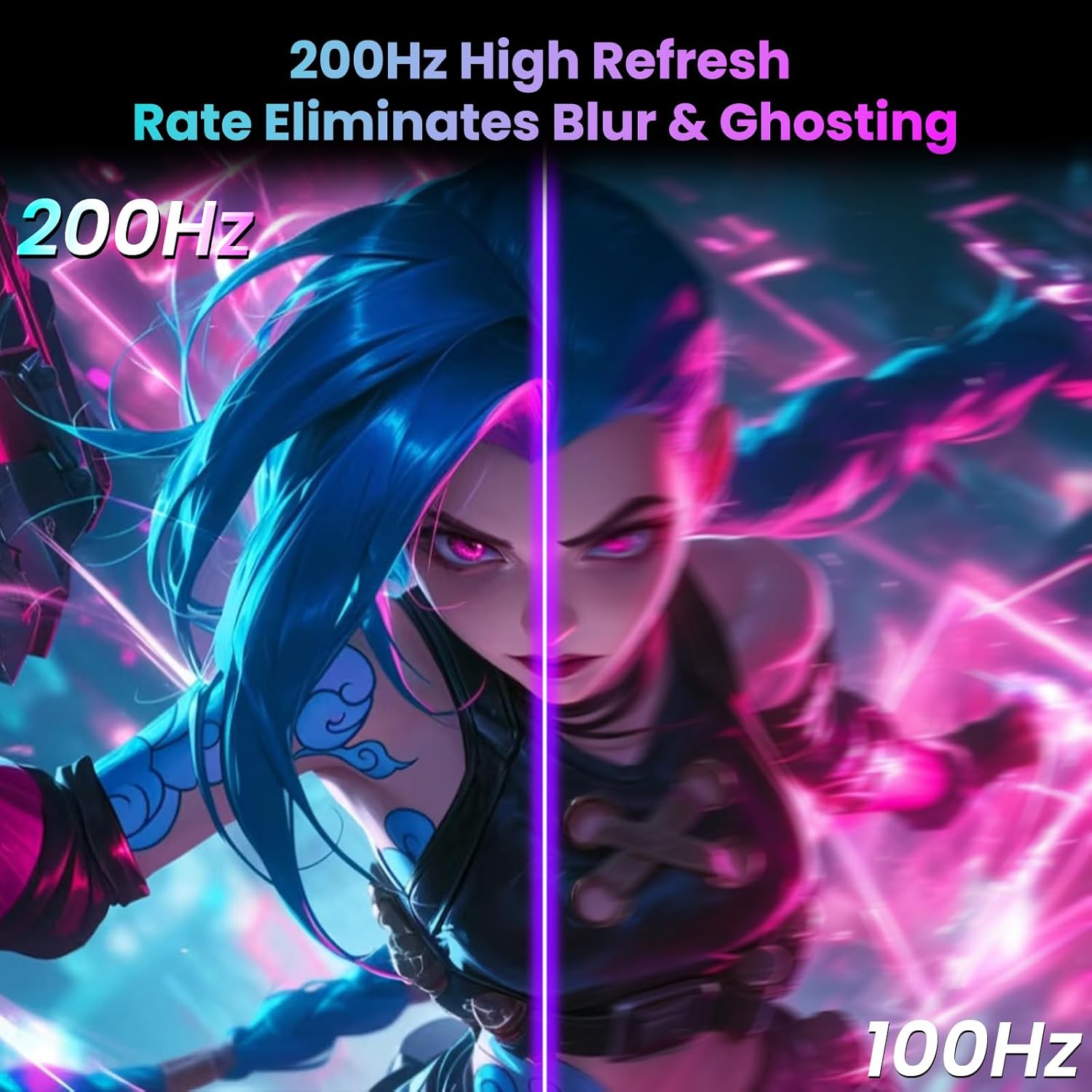 Thumbnail 2 de Gawfolk 44.5-inch Dual QHD curved gaming monitor (1500R) with 200Hz, RGB backlight and PBP/PIP